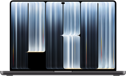 MacBook Pro con pantalla PROLED XDR, color negro espacial