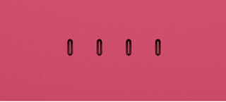 iMac, parte trasera, color rosa, cuatro puertos Thunderbolt 4
