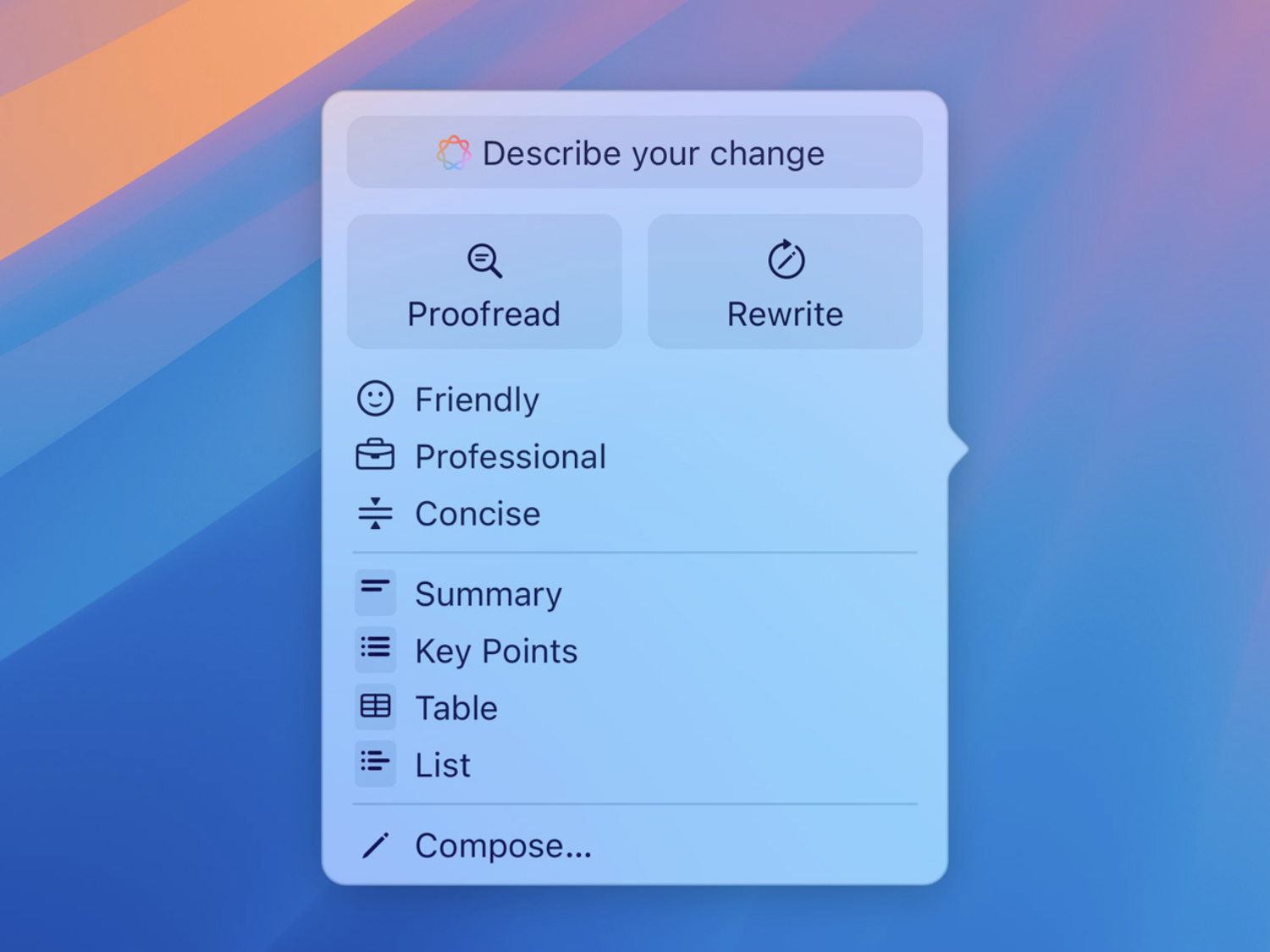 Writing Tools en macOS Sequoia: cómo usar Apple Intelligence para ...