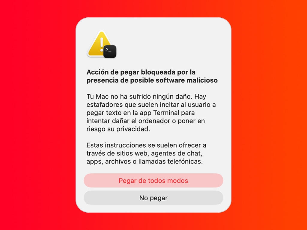 Aviso seguridad